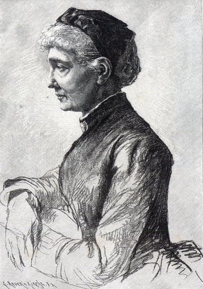 Study of a Woman by Empress Frederick of Germany